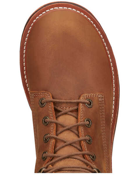 Image #6 - Chippewa Men's Thunderstruck Blonde 6" Lace-Up Waterproof Work Boots - Composite Toe , Lt Brown, hi-res
