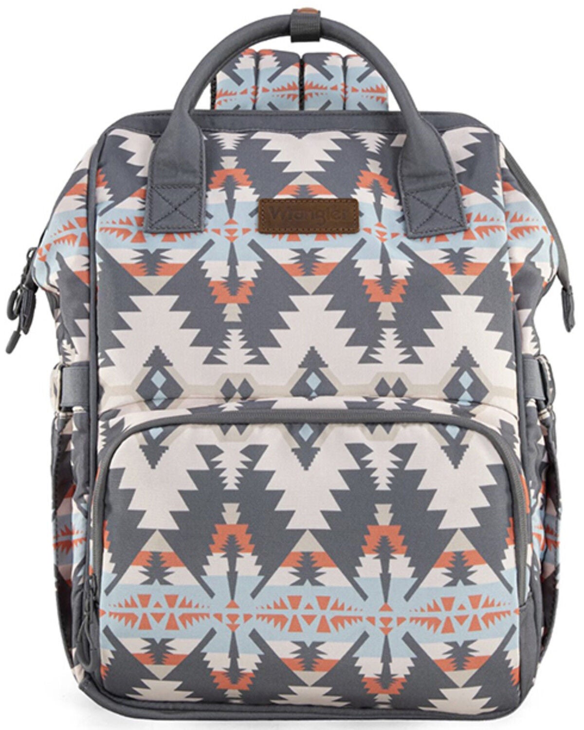 Wrangler Southwestern Print Callie Backpack, Grey, hi-res