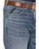 Image #2 - Ariat Men's Josh Amos Medium Wash Baggy Straight Rigid Denim Jeans, Medium Wash, hi-res