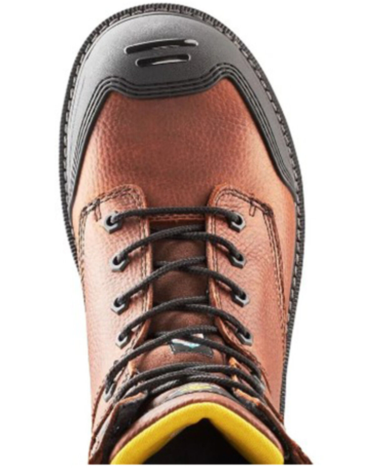Image #6 - Kodiak Men's 8" Patton Water Repellent Work Boots - Aluminum Toe, Brown, hi-res