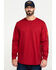 Image #1 - Hawx Men's FR Logo Long Sleeve Work T-Shirt - Tall, Red, hi-res