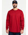 Image #1 - Hawx Men's FR Logo Long Sleeve Work T-Shirt - Tall , Red, hi-res