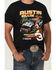 Image #3 - Nascar Men's Boot Barn Exclusive Austin Dillon Short Sleeve Graphic T-Shirt, Black, hi-res