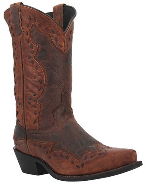 Image #1 - Laredo Men's Ronnie Western Boots - Snip Toe, Rust Copper, hi-res