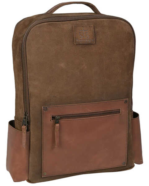 Image #1 - STS Ranchwear By Carroll Women's Brown Foreman ll Simple Life Backpack, Tan, hi-res