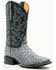 Image #1 - Cody James Men's Exotic Full Quill Ostrich Western Boots - Broad Square Toe, Grey, hi-res