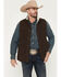 Image #1 - Cody James Men's Miller Sherpa Lined Wool Vest, Brown, hi-res