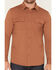 Image #3 - Cody James Men's Westley Solid Long Sleeve Button-Down Stretch Western Shirt, Bark, hi-res