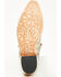 Image #7 - El Dorado Women's Sam Exotic Anaconda Tall Western Boots - Snip Toe, Natural, hi-res