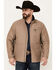 Image #1 - Ariat Men's Wylie Lightweight Zip-Up Puffer Jacket - Big, Khaki, hi-res