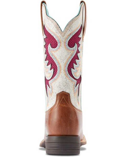 Image #3 - Ariat Women's Pinto  VentTEK™ 360° Western Boots - Broad Square Toe, Brown, hi-res