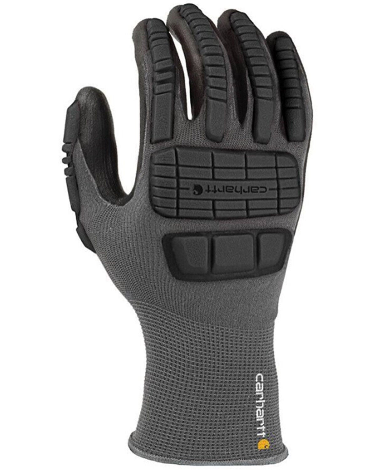 Image #2 - Carhartt Hybrid C-Grip&reg; Gloves, Grey, hi-res