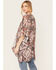 Image #3 - Shyanne Women's Pec Printed Bohemian Cami / Kimono Set, Pecan, hi-res