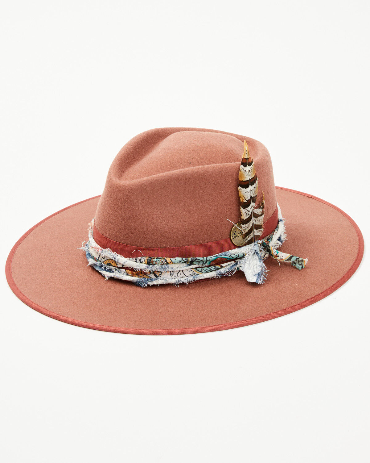Image #1 - Wrangler Women's Arrow Crown Western Fashion Hat, Brown, hi-res