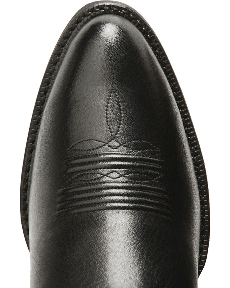 Ariat Heritage Deertan Cowboy Boots - Medium Toe, Black, hi-res