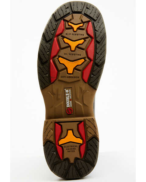 Double H Men's Apparition Waterproof Electrical Hazard Western Roper Boots - Composite Toe, Brown, hi-res