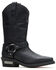 Image #2 - Harley Davidson Men's Pecos Motorcycle Boots - Square Toe, Black, hi-res