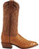 tony lama cognac ostrich boots