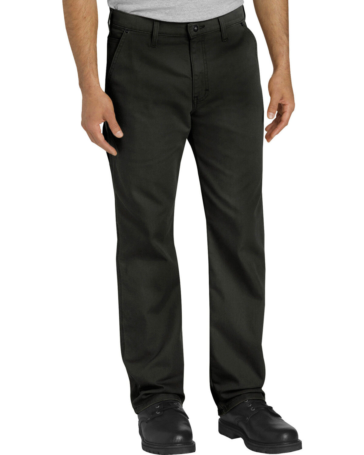 Image #3 - Dickies Men's Tough Max Carpenter Pants, Black, hi-res