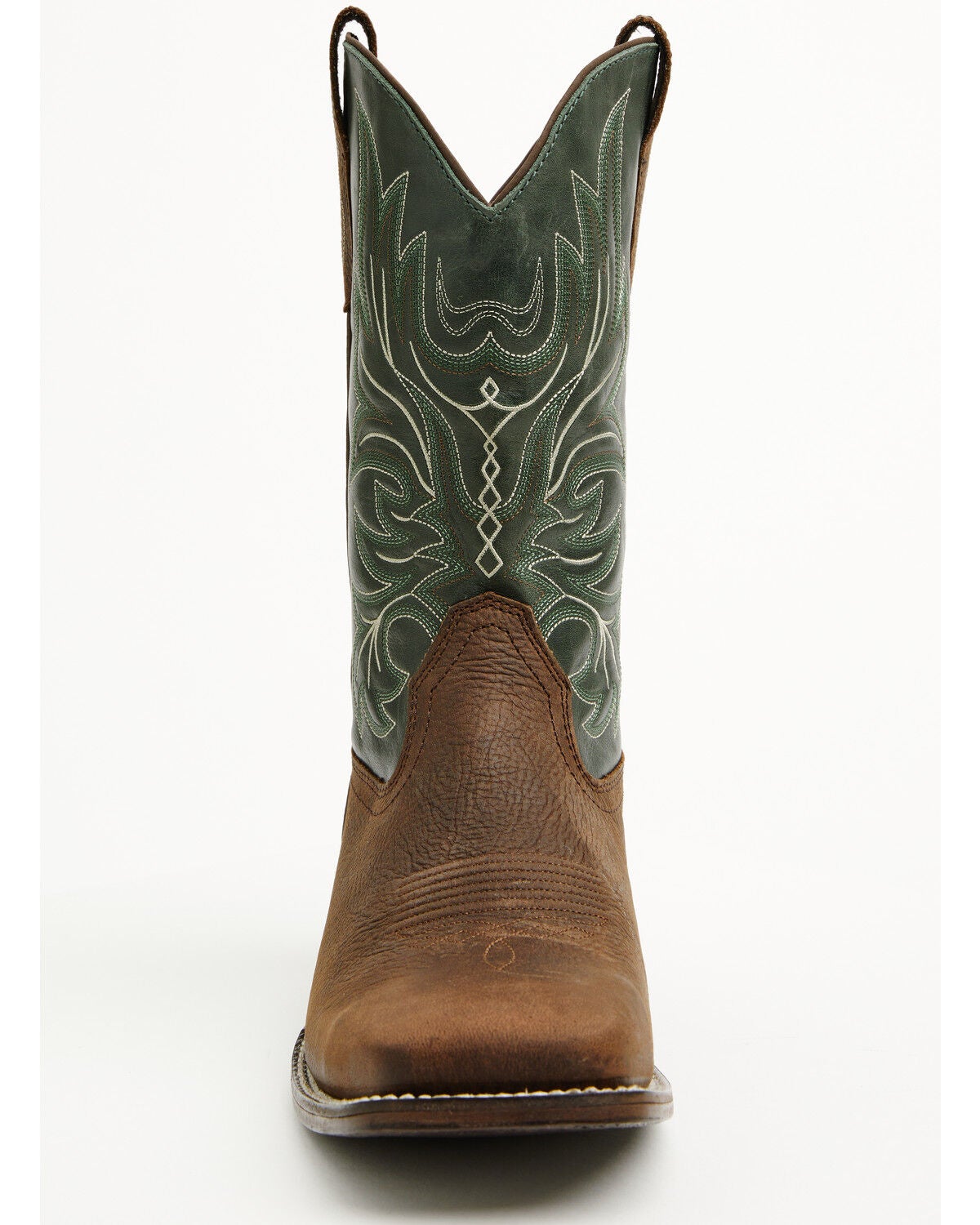Image #4 - Cody James Cush Core&reg; Men's Spartan Western Boots - Broad Square Toe, Green, hi-res