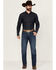 Image #1 - Wrangler 20X Men's Warren Medium Wash Slim Straight Stretch Denim Jeans, Medium Wash, hi-res