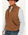 Image #9 - Cody James Men's Dusty 2.0 Oil Skin Zip-Up Vest , , hi-res