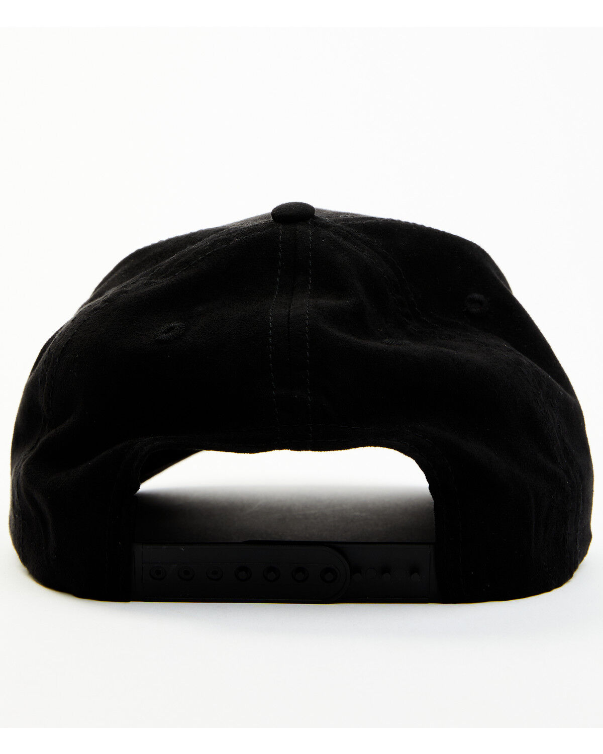 Image #3 - Cody James Men's American Flag Patch Suede Ball Cap, Black, hi-res