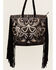 Image #2 - Shyanne Women's Velvet Embroidered Beaded & Fringe Tote, Black, hi-res