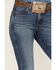 Image #2 - Wrangler Retro Women's Abigail Medium Wash High Rise Slim Stretch Bootcut Jeans , Medium Wash, hi-res