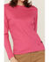 Image #3 - Forge Workwear Women's FR Solid Long Sleeve Work Shirt, Pink, hi-res