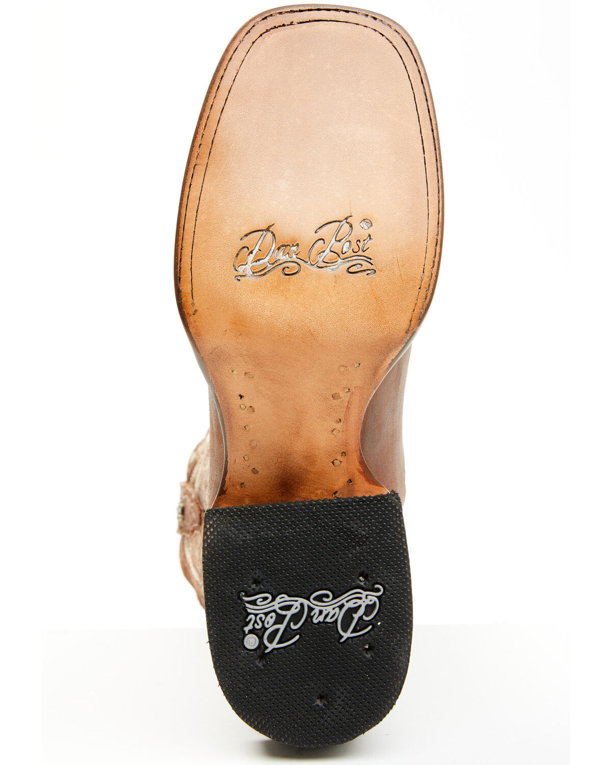 Image #7 - Dan Post Women's Clarabelle Western Boots - Broad Square Toe, Brown, hi-res
