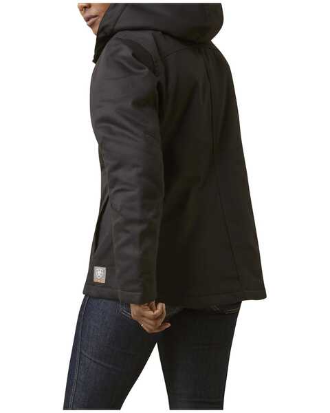 Image #2 - Ariat Women's Rebar DuraCanvas Insulated Jacket , Black, hi-res