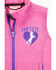 Image #2 - Cowgirl Hardware Toddler Girls' Too Cute To Cry Softshell Vest, , hi-res