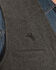 Image #2 - Wyoming Traders Men's Wyoming Wool Vest, Grey, hi-res