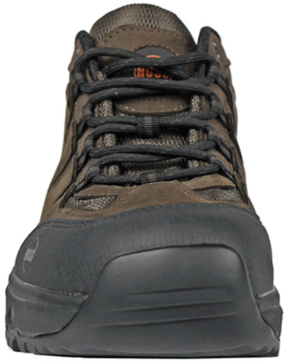Image #4 - Hoss Men's Eric Lo Oxford Work Shoes - Soft Toe, Brown, hi-res