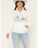 Image #1 - Ariat Women's Landscape 1/2 Zip Pullover, White, hi-res