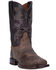 Image #1 - Dan Post Men's Gel-Flex Western Certified Performance Boots - Broad Square Toe, Sand, hi-res