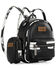 Image #1 - Wrangler Women's Cow Print Mini Backpack, Black, hi-res