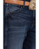 Image #2 - Wrangler Retro Men's Elmont Medium Wash Relaxed Bootcut Stretch Jeans, Medium Wash, hi-res