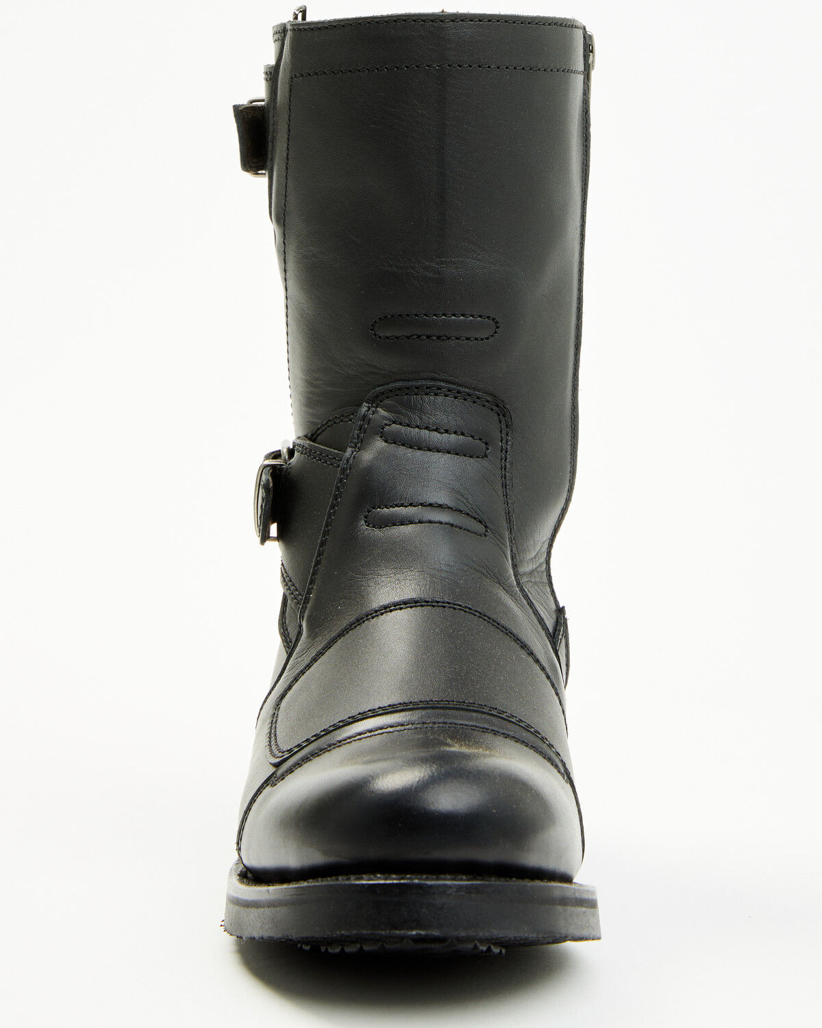 Image #4 - Sendra Women's Juno Motorcycle Boots - Round Toe, Black, hi-res