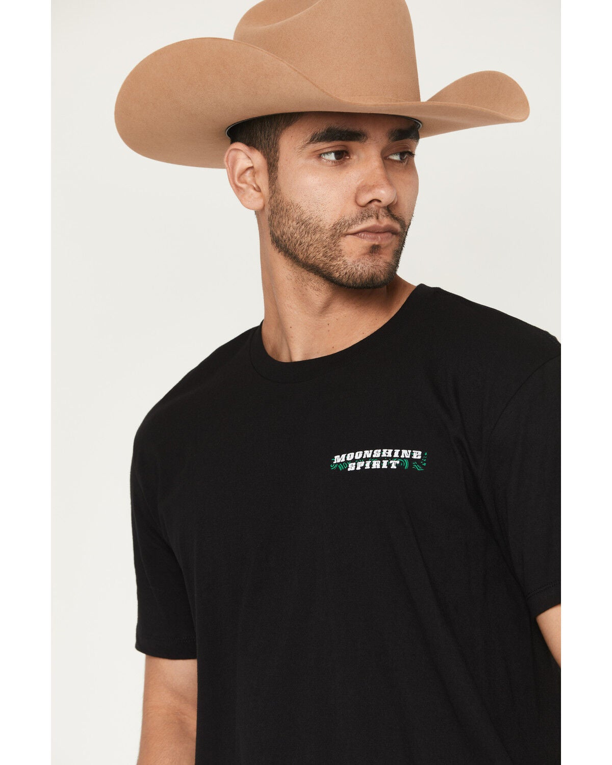 Image #3 - Moonshine Spirit&reg; Men's Mexico Eagle Short Sleeve Graphic T-Shirt, Black, hi-res