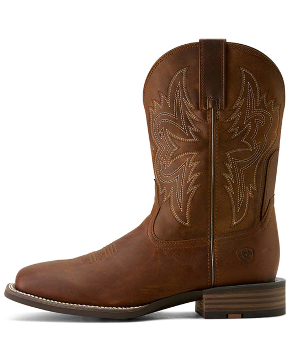 Image #2 - Ariat Men's Big Rig Performance Western Boots - Broad Square Toe, Brown, hi-res