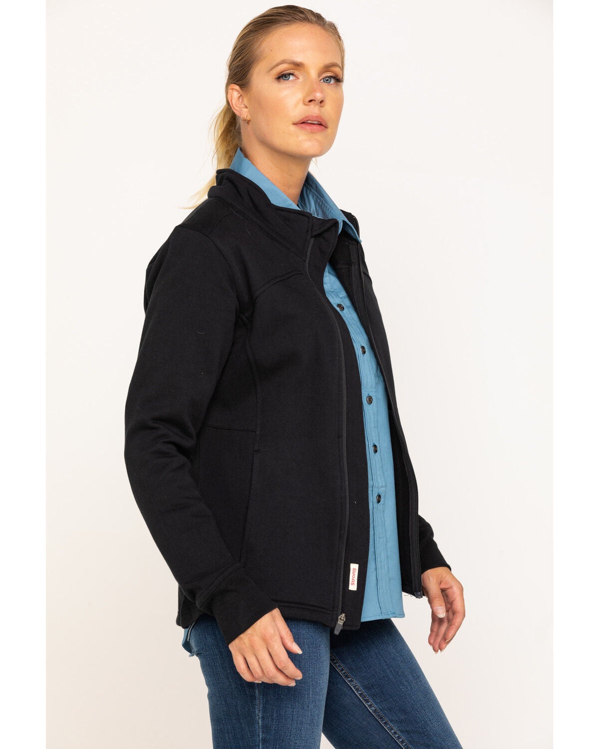 black work jacket womens