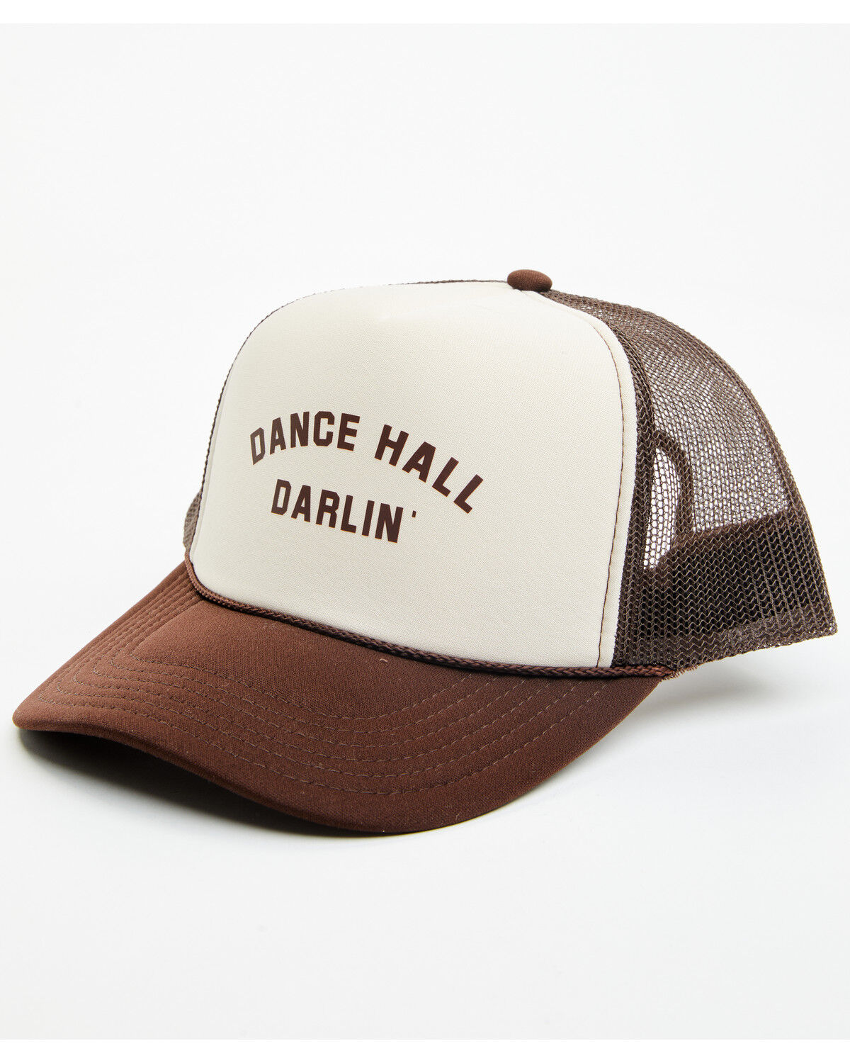 Image #2 - Rodeo Hippie Women's Dance Hall Darlin' Trucker Cap, Brown, hi-res