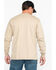 Image #2 - Carhartt Men's FR Henley Long Sleeve Work Shirt, Beige/khaki, hi-res