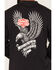 Image #4 - Hawx Men's Built For The Job Long Sleeve Graphic Work T-Shirt, Black, hi-res