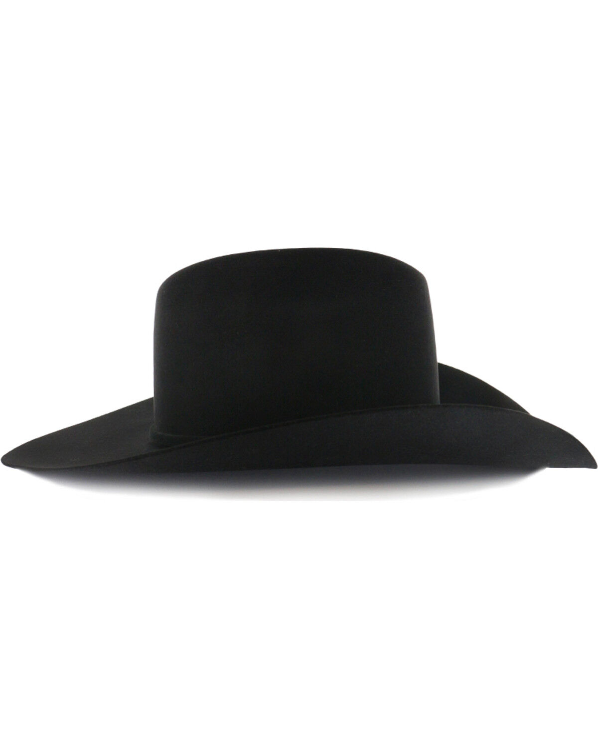 Image #3 - Rodeo King Rodeo 5X Felt Cowboy Hat, Black, hi-res