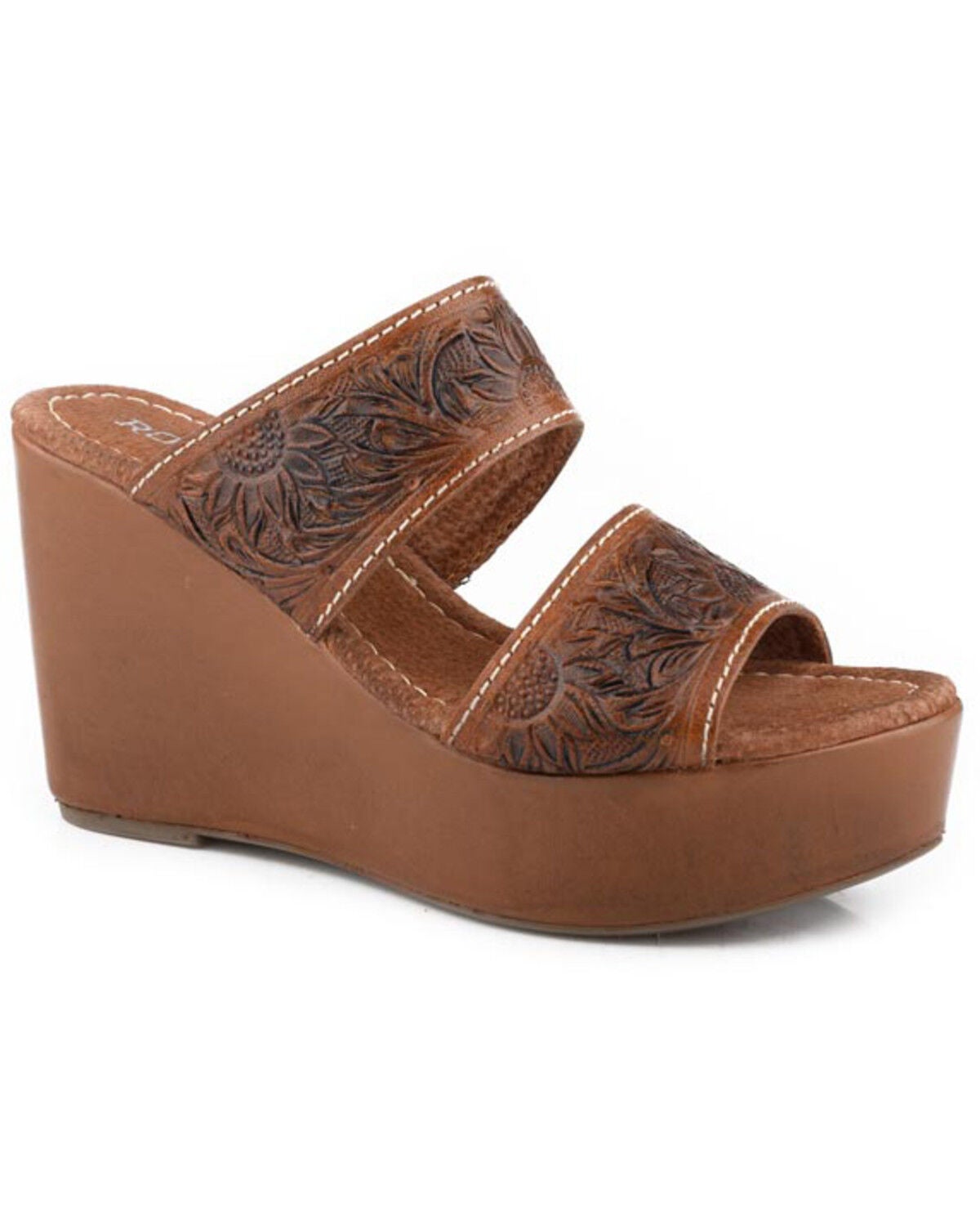 Roper Women's Diva II Sandals, Tan, hi-res