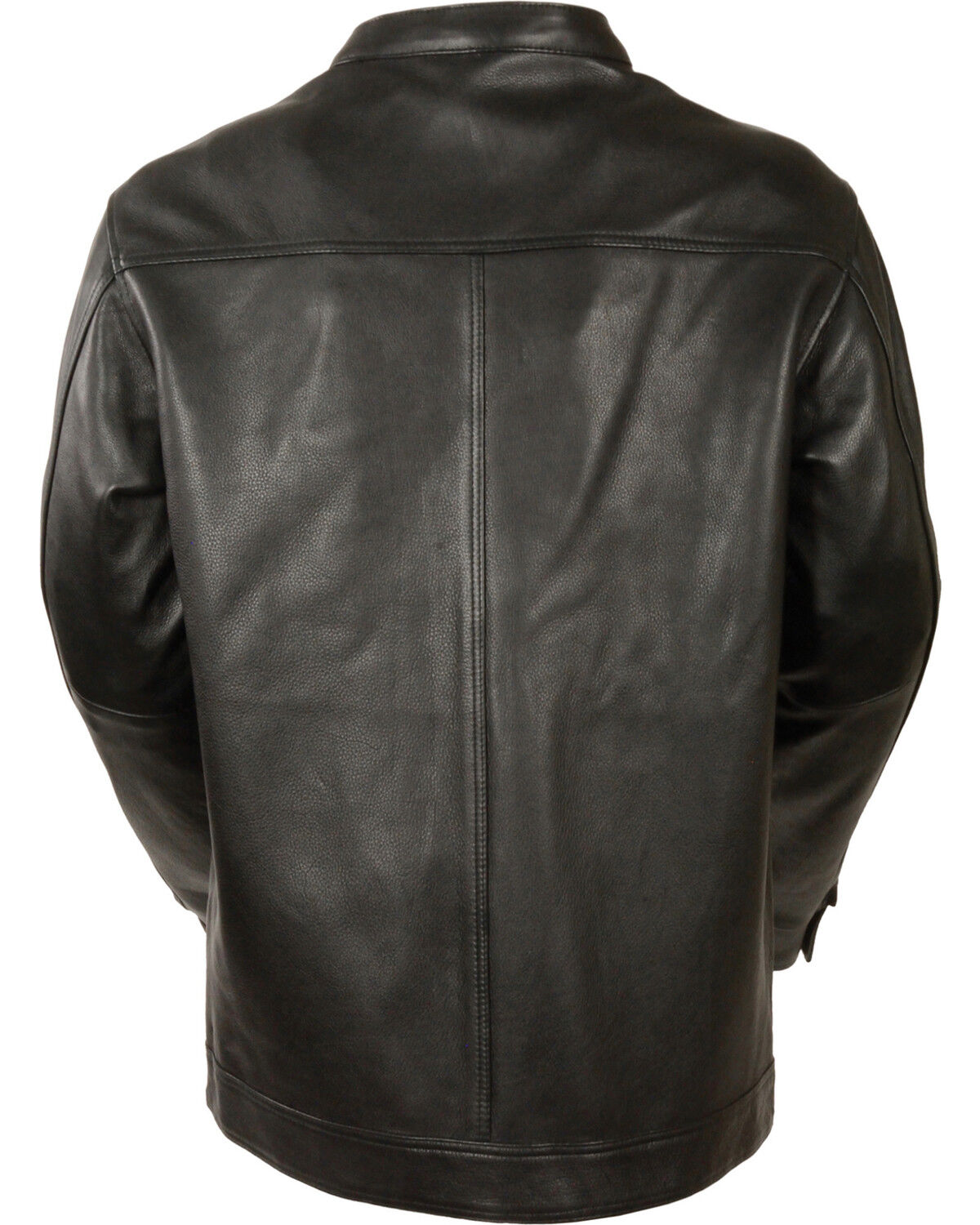 Image #3 - Milwaukee Leather Men's Black Club Style Shirt Jacket - Big 4X, Black, hi-res