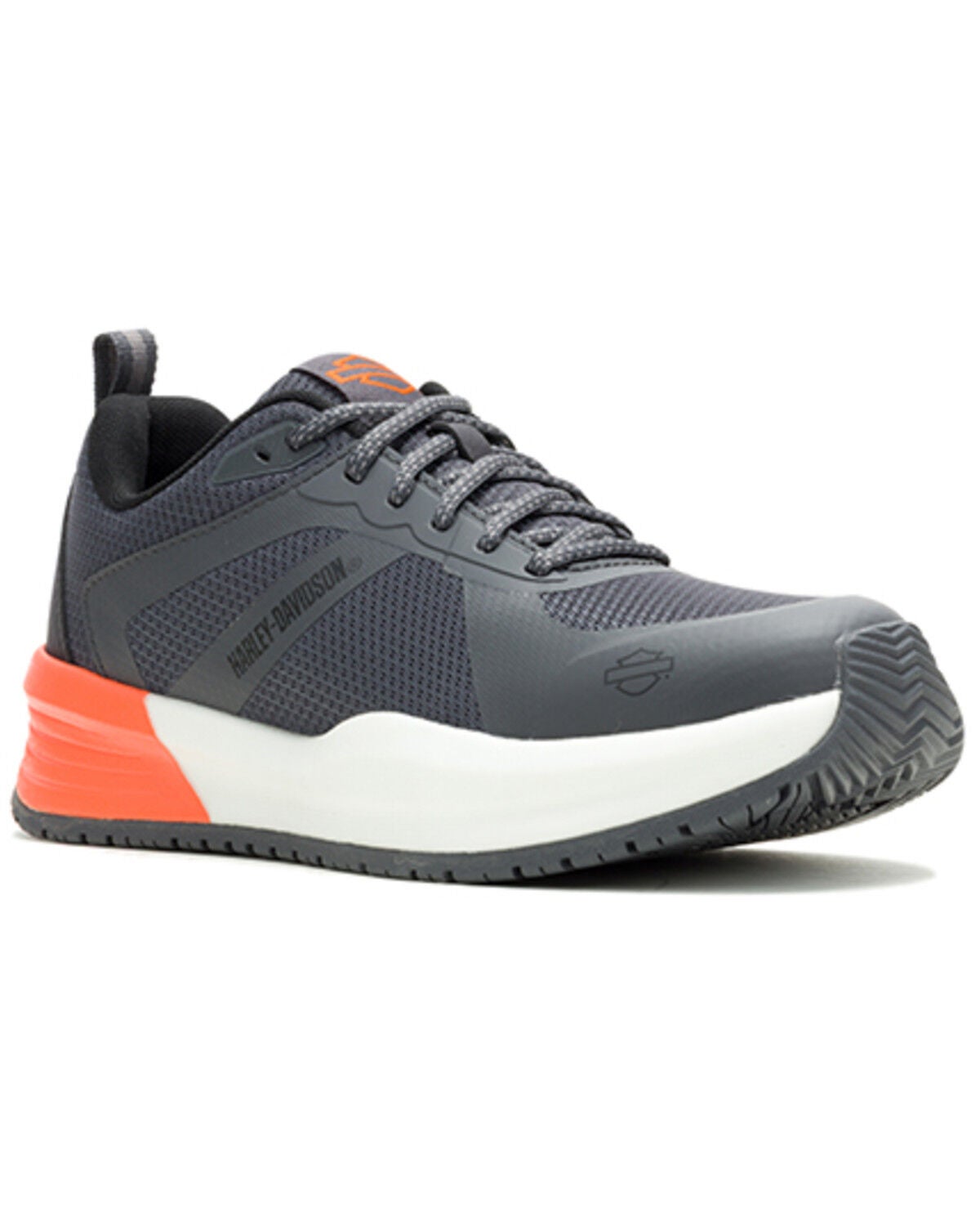Harley Davidson Men's Rally All Day Wear Sneakers, Grey, hi-res